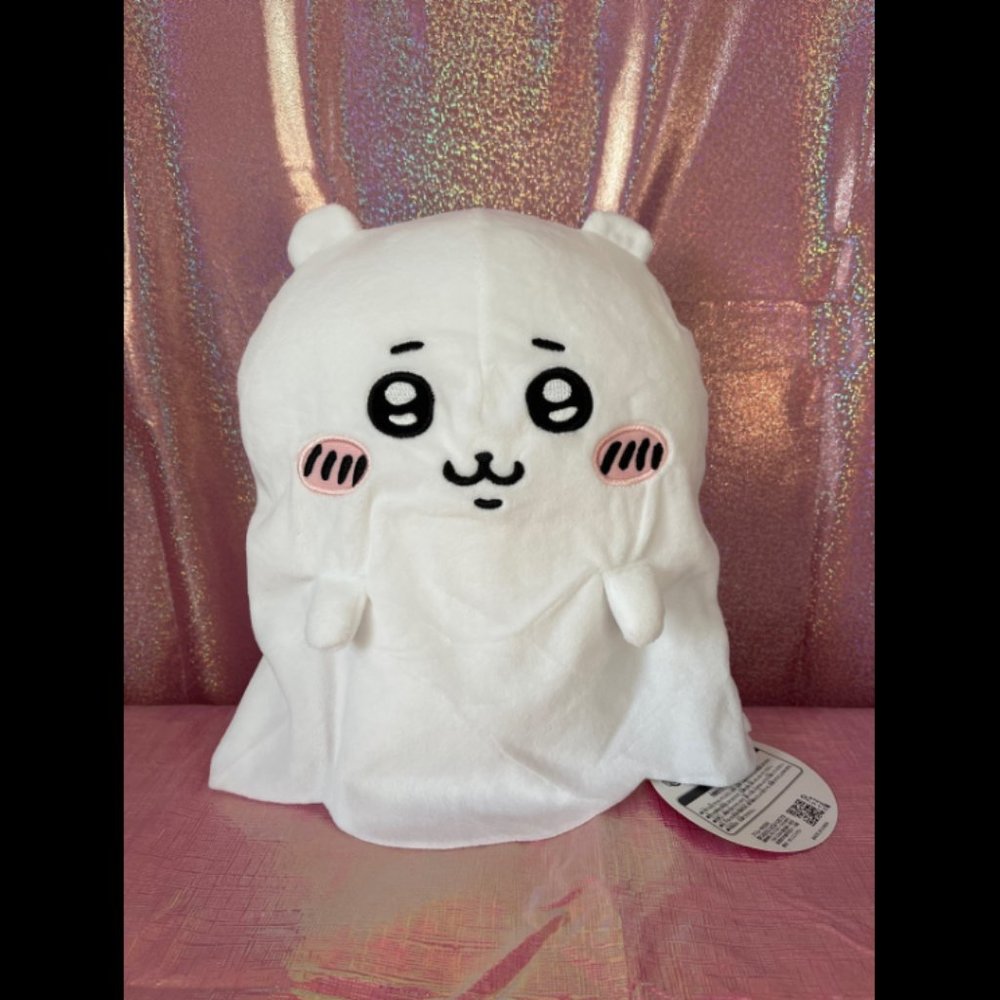 Chiikawa Ghost Sheet Big Stuffed Toy Halloween Costume Plush